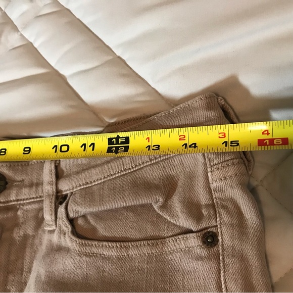 J. Crew stretch tan skinny jeans. Size 28. - Picture 8 of 11